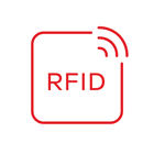 Gallon jug and cup red icon