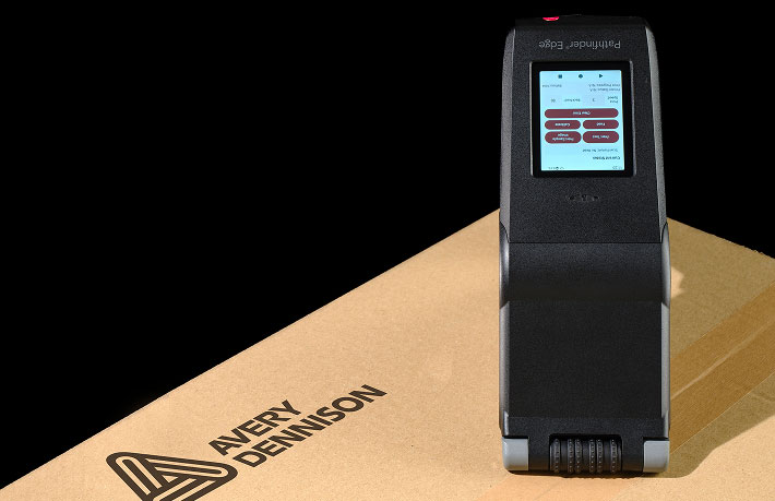 A tablet with Inventory and Tracking barcodes